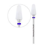 Зображення  Фреза керамічна Formula Profi 14059-017 конус закруглений синя діаметр 6 мм / робоча частина 14 мм