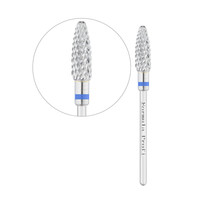 Зображення  Фреза твердосплавна Formula Profi 100-1046 кукурудза (міні) синя діаметр 4 мм / робоча частина 12 мм