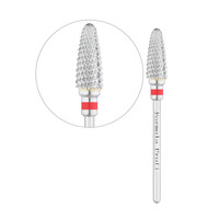 Изображение  Фреза твердосплавная Formula Profi 100-1049 кукуруза (средняя) красная диаметр 5 мм / рабочая часть 12 мм