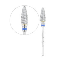 Изображение  Фреза твердосплавная Formula Profi 100-1050 кукуруза (средняя) синяя диаметр 5 мм / рабочая часть 12 мм