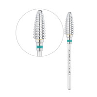 Изображение  Фреза твердосплавная Formula Profi 100-2002 кукуруза тайфун зеленая диаметр 6 мм / рабочая часть 14 мм