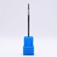 Зображення  Фреза твердосплавна Formula Profi 100-1026 "Ялинка" циліндр синя діаметр 2 мм / робоча частина 7 мм