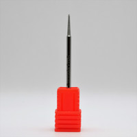 Зображення  Фреза твердосплавна Formula Profi 100-1017 куля (мікро) тупа червона діаметр 1.8 мм / робоча частина 2.5 мм