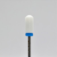 Зображення  Фреза керамічна Formula Profi 14059-003 циліндр закруглений синя діаметр 6 мм / робоча частина 14 мм