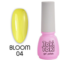 Зображення  Гель-лак Toki-Toki Bloom BM04 жовтий, 5 мл, Об'єм (мл, г): 5, Колір: BM04
