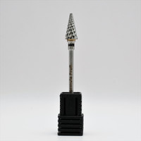 Зображення  Фреза твердосплавна Formula Profi 100-1008 конус гострий чорний діаметр 5 мм / робоча частина 14 мм