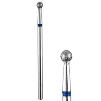 Зображення  Фреза алмазна Molekula 801/001 030B синя куля діаметр 3 мм