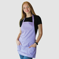 Зображення  Фартух укорочений з 3 кишенями лаванда Nibano 2003.LL