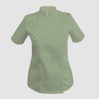 Зображення  Кітель жіночий короткий рукав фісташка р. 2XL Nibano 4100.PS.XXL, Розмір: 2XL, Цвет: фісташковий