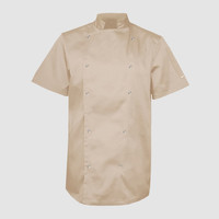 Зображення  Кітель унісекс короткий рукав кремовий р. XS Nibano 4102.CR.XS, Розмір: XS, Цвет: кремовий