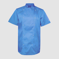 Зображення  Кітель унісекс короткий рукав небо р. XL Nibano 4102.LB.XL, Розмір: XL, Цвет: небо