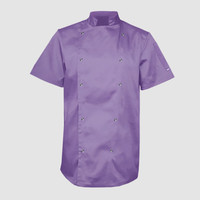 Зображення  Кітель унісекс короткий рукав лаванда р. 2XL Nibano 4102.LL.XXL, Розмір: 2XL, Цвет: лаванда