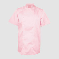 Зображення  Кітель унісекс короткий рукав рожевий р. XS Nibano 4102.PI.XS, Розмір: XS, Цвет: рожевий