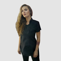 Зображення  Туніка жіноча Roma чорна р. 4XL Nibano 4801.BLXXXXL, Розмір: 4XL, Цвет: чорний