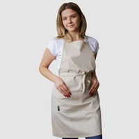 Зображення  Фартух класичний з кишенями кремовий Nibano 2023.CR-0