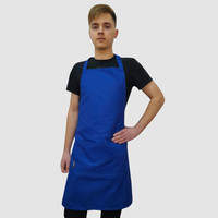 Зображення  Фартух класичний з кишенями синій Nibano 2023.RB-0