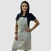 Зображення  Фартух водонепроникний кремовий водостійкий Nibano 2923.CR