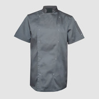 Зображення  Кітель унісекс короткий рукав сірий р. XS Nibano 4102.GR.XS, Розмір: XS, Цвет: сірий