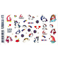 Зображення  Наклейка-слайдер для нігтів Фурман 4178