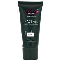 Зображення  Акрил-гель, полігель Master Professional Fast Gel 60 мл, Об'єм (мл, г): 60, Колір: Pink