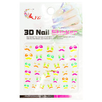 Зображення  Наклейки 3D для дизайну нігтів Nail Accessory — YG023