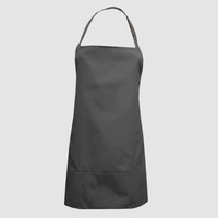 Зображення  Фартух укорочений з 3 кишенями сірий Nibano 2003.GR-0