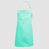 Зображення  Фартух укорочений з 3 кишенями м'ята Nibano 2003.MI-0