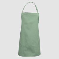 Зображення  Фартух укорочений з 3 кишенями фісташка Nibano 2003.PS-0