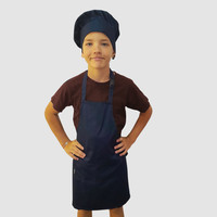 Изображение  Детский фартук темно-синий р. 7-10 лет Nibano 2093.NA-1