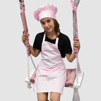 Зображення  Дитячий фартух рожевий р. 2-6 років Nibano 2083.PI-0