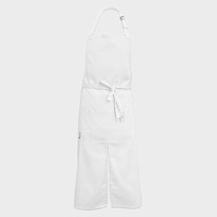 Зображення  Фартух довгий з розрізом білий Nibano 2143.WH-0