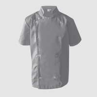 Изображение  Китель детский светло-серый р. 7-10 лет Nibano 4105.LG-1, Размер: детский 7-10 лет, Цвет: светло-серый