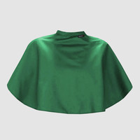 Зображення  Накидка для макіяжу зелена водостійка Nibano 4908.KG-0