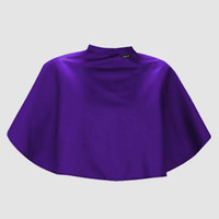 Зображення  Накидка для макіяжу фіолетова водостійка Nibano 4908.PU-0