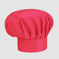 Зображення  Дитяча шапка шеф-кухаря коралова Nibano 6610.CO-0, Цвет: кораловый