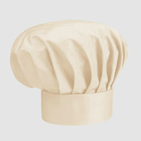 Зображення  Дитяча шапка шеф-кухаря кремова Nibano 6610.CR-0, Цвет: кремовий