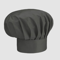 Зображення  Дитяча шапка шеф-кухаря темно-сіра Nibano 6610.DG-0, Цвет: темно-сірий