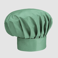 Зображення  Дитяча шапка шеф-кухаря оливкова Nibano 6610.OL-0, Цвет: оливковий