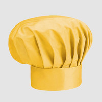 Зображення  Дитяча шапка шеф-кухаря жовта Nibano 6610.WO-0, Цвет: жовтий