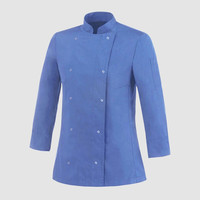 Зображення  Кітель жіночий довгий рукав світло-синій р. S Nibano 4101.LB-1, Розмір: S, Цвет: світло синій