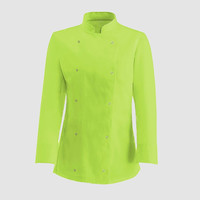 Зображення  Кітель жіночий довгий рукав салатовий р. M Nibano 4101.LI-2, Розмір: M, Цвет: салатовий