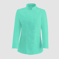 Зображення  Кітель жіночий довгий рукав м'ятний р. XL Nibano 4101.MI-4, Розмір: XL, Цвет: м'ята