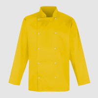 Зображення  Кітель чоловічий довгий рукав жовтий р. M Nibano 4103.OR-2-yellow, Розмір: M, Цвет: жовтий