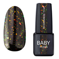 Зображення  Топ із шимером Baby Moon Shimmer Top Chameleon №022, 6 мл, Об'єм (мл, г): 6, Колір: 022