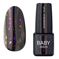 Зображення  Топ із шимером Baby Moon Shimmer Top Chameleon №032, 6 мл, Об'єм (мл, г): 6, Колір: 032