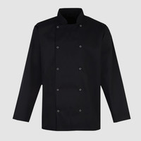 Зображення  Кітель чоловічий довгий рукав чорний р. M Nibano 4103.BL-2, Розмір: M, Цвет: чорний