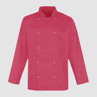 Зображення  Кітель чоловічий довгий рукав кораловий р. 4XL Nibano 4103.CO-7, Розмір: 4XL, Цвет: кораловий