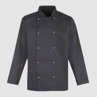 Зображення  Кітель чоловічий довгий рукав темно-сірий р. S Nibano 4103.DG-1, Розмір: S, Цвет: темно-сірий