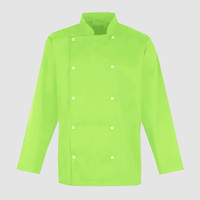 Зображення  Кітель чоловічий довгий рукав салатовий р. XL Nibano 4103.LI-4, Розмір: XL, Цвет: салатовий