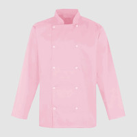 Зображення  Кітель чоловічий довгий рукав рожевий р. 3XL Nibano 4103.PI-6, Розмір: 3XL, Цвет: рожевий